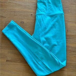 Beyond Yoga Teal Athletic High-Rise Leggings